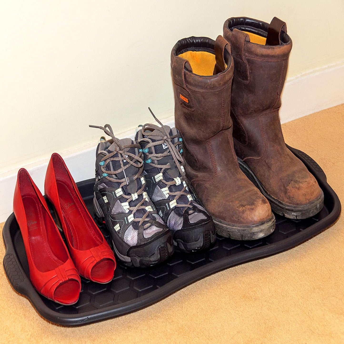 Multipurpose Non-Slip Heavy Duty Tidy Boot Tray Shoe Organiser