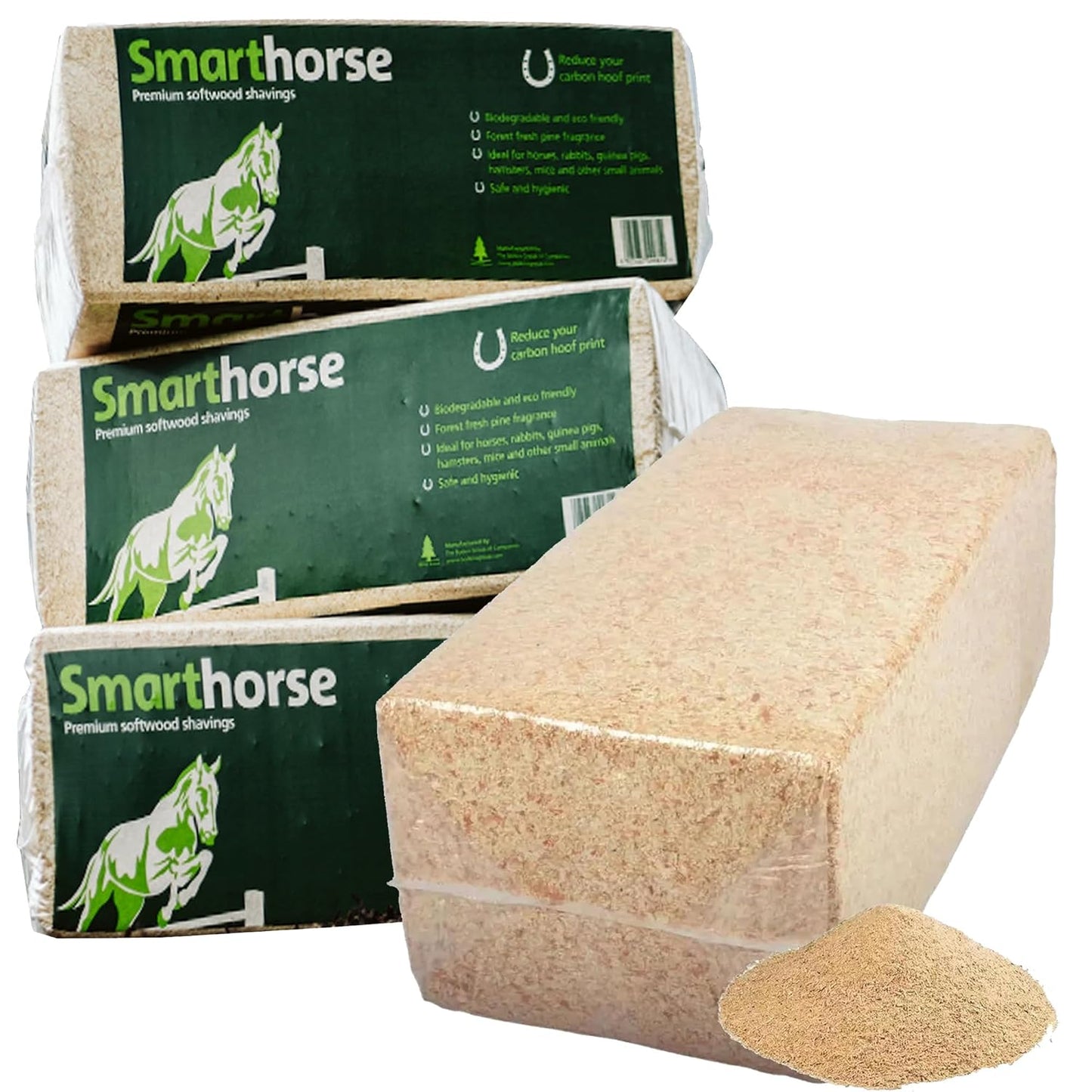 20kg Kiln Dried Softwood Horse Shavings Premium Soft Chip