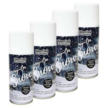 200ml Artificial Christmas Snow Spray For Christmas Trees Real Snow Effect