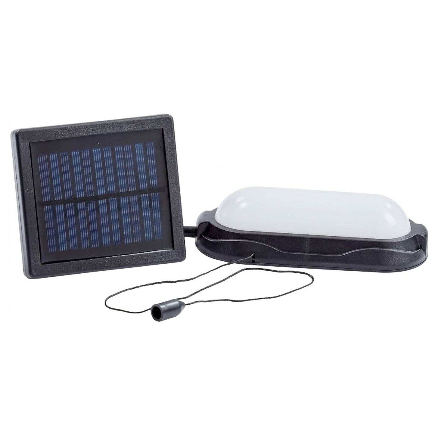 Solar Shed Light 50 Lumen Indoor Outdoor Waterproof Chandelier with Pull Cord