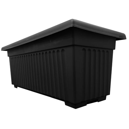 Sovereign Trough 70cm Slate Grey Planters For Home & Garden