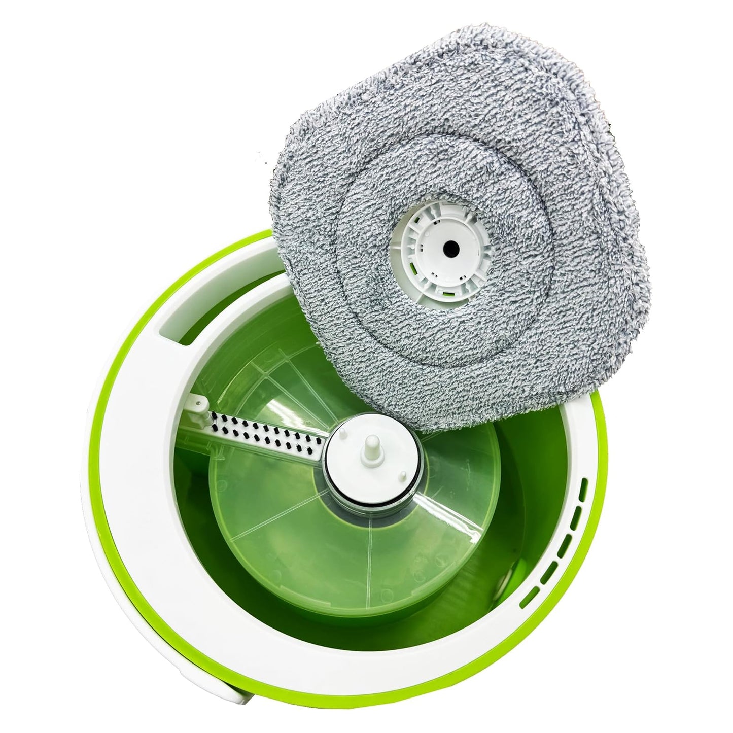 Clean Water Spin Mop Bucket Set With Extra Mop Pads