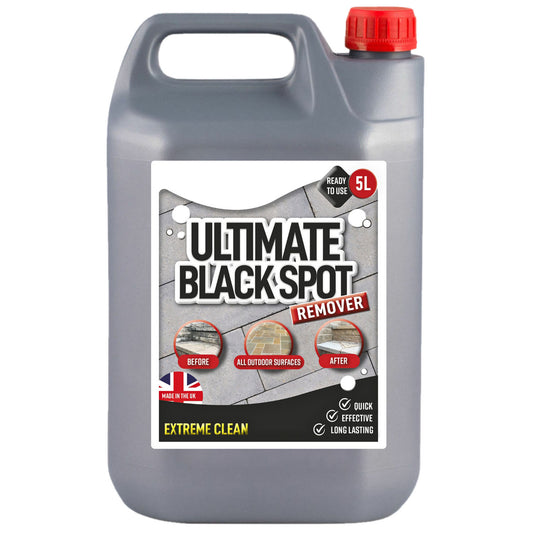 5L Black Spot Remover & Eliminator Ideal For Patios & Block Paving