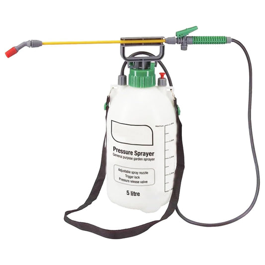 5L Path Patio & Decking Cleaner With Pressure Sprayer, Removes Grime & Stains