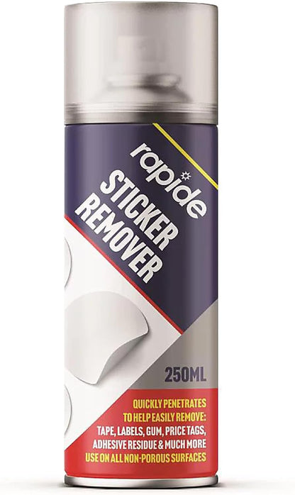 250ml Sticker Remover Spray Easily Removes Art & Crafts Labels & All Adhesive Residue