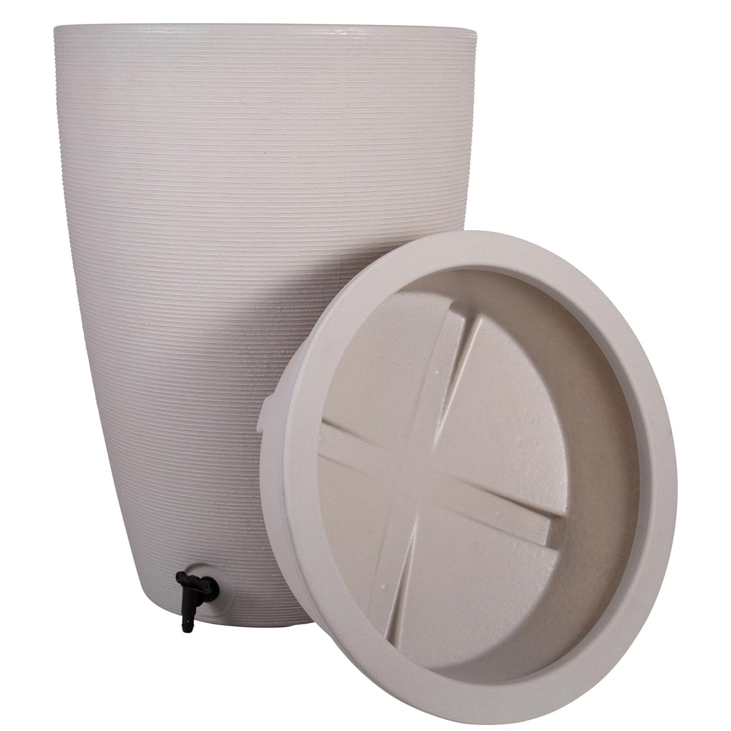 120L Amesbury Stone Garden Rain Water Collectors With Tap & Lid