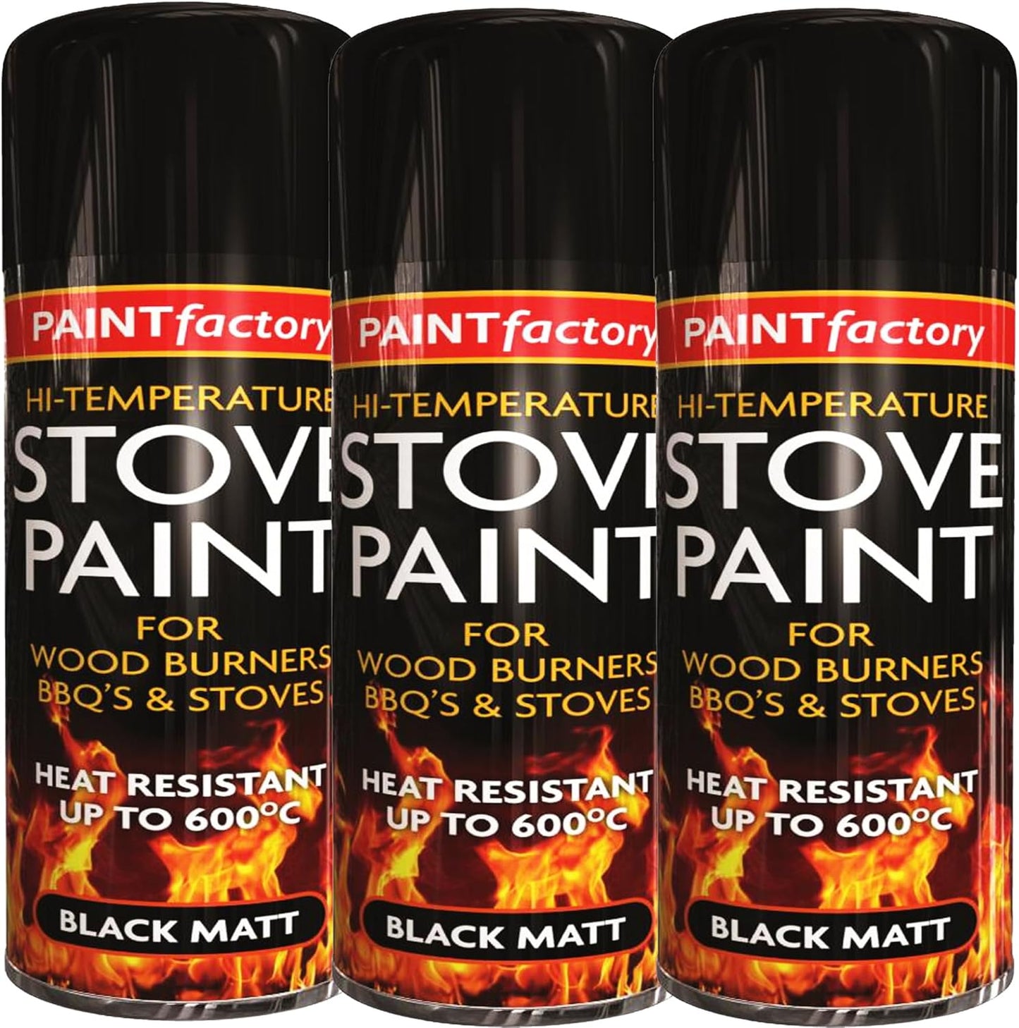 400ML Matt Black Ultra High Temperature Heat Resistant Spray Paint