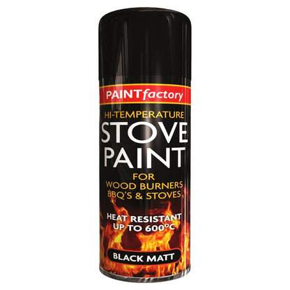 400ML Matt Black Ultra High Temperature Heat Resistant Spray Paint