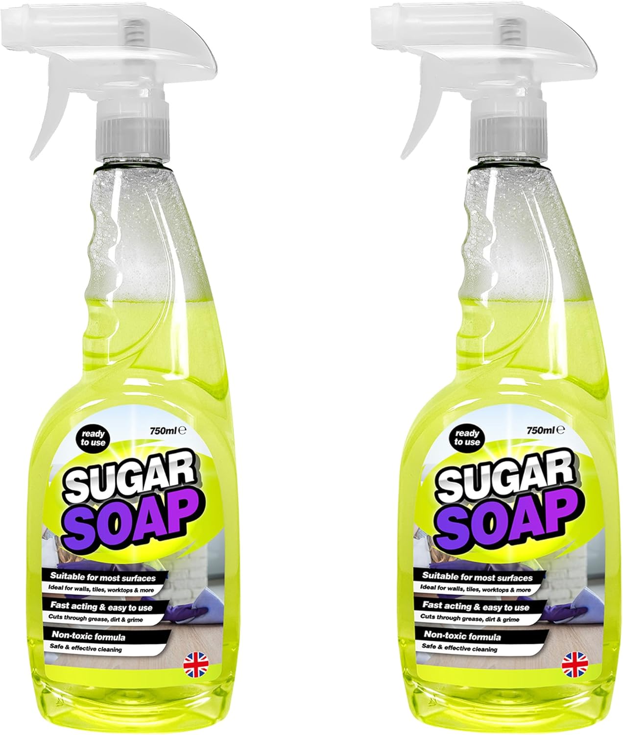 Sugar Soap Spray Ready To Use 750ml Multi-Surface Cleaner