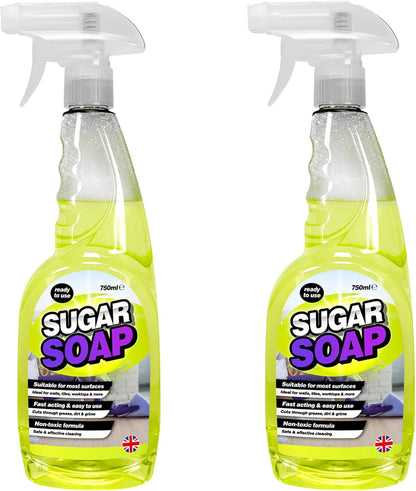 Sugar Soap Spray Ready To Use 750ml Multi-Surface Cleaner