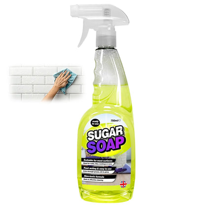 Sugar Soap Spray Ready To Use 750ml Multi-Surface Cleaner