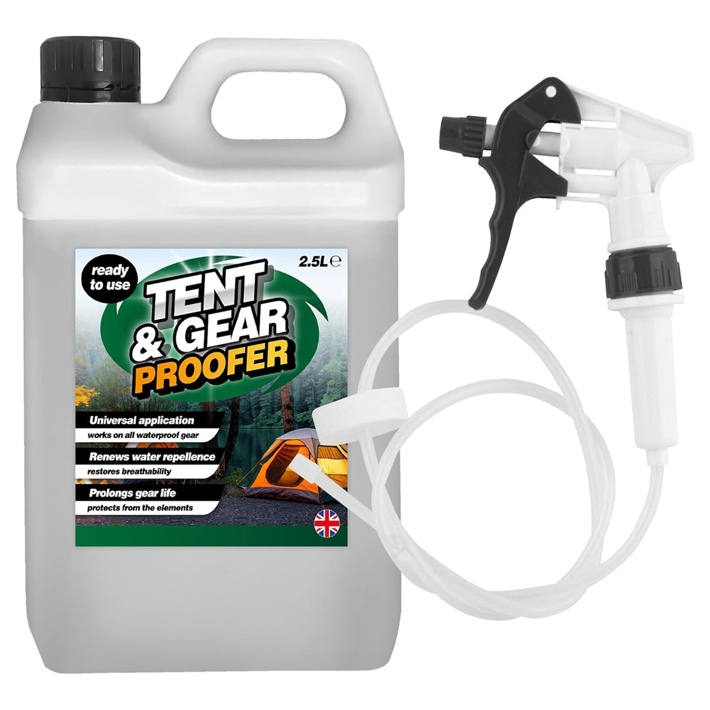 2.5 Litre Tent & Gear Protective Waterproof Spray