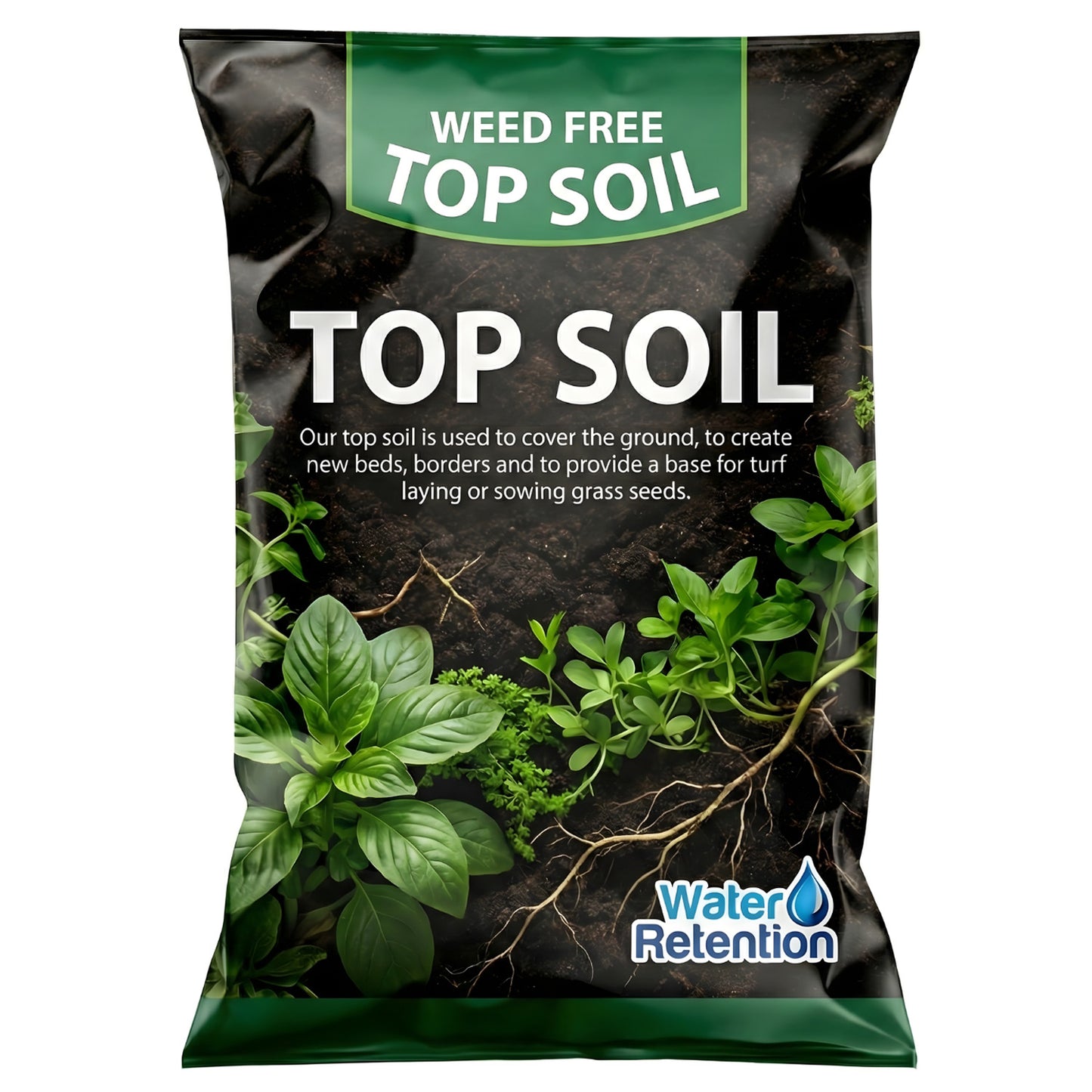 35 Litres Garden Top Soil With Essential Nutrients Ideal For General Planting