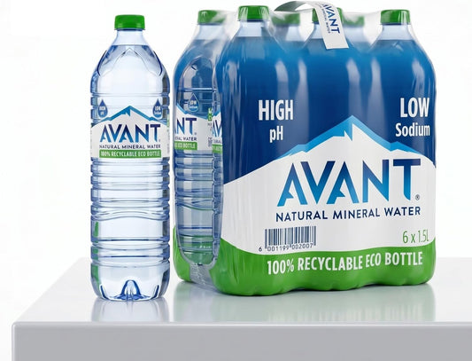 Pack Of 6 Natural Mineral Still Water Screwcap Grab & Go Hydration Hand Water Bottles (1.5 Litre)