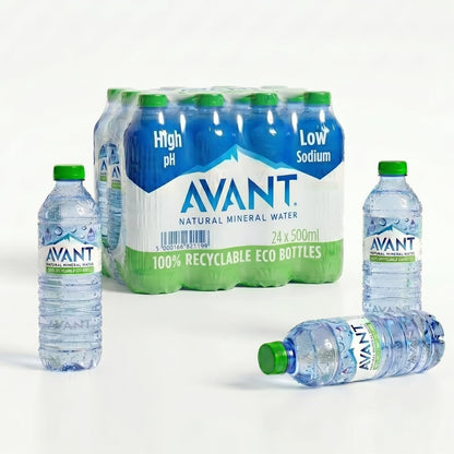 500ml Natural Mineral Still Water Screwcap Grab & Go Hydration Hand Water Bottles