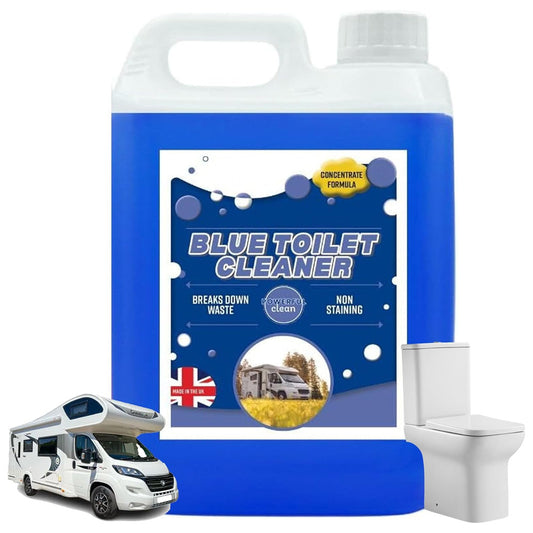Blue Toilet Rinse Disinfectant For Caravans, Motorhome & Portable Toilets