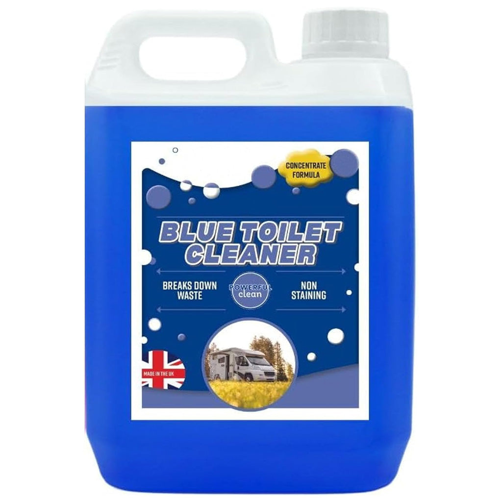 Blue Toilet Rinse Disinfectant For Caravans, Motorhome & Portable Toilets