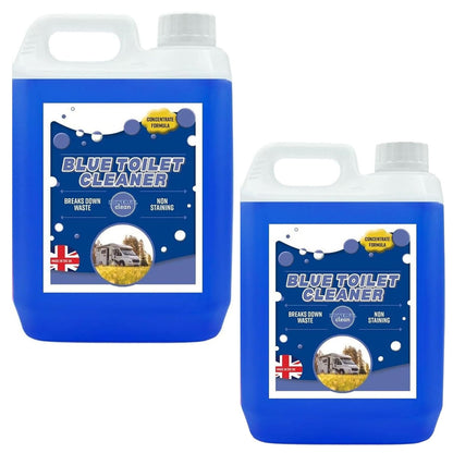 Blue Toilet Rinse Disinfectant For Caravans, Motorhome & Portable Toilets