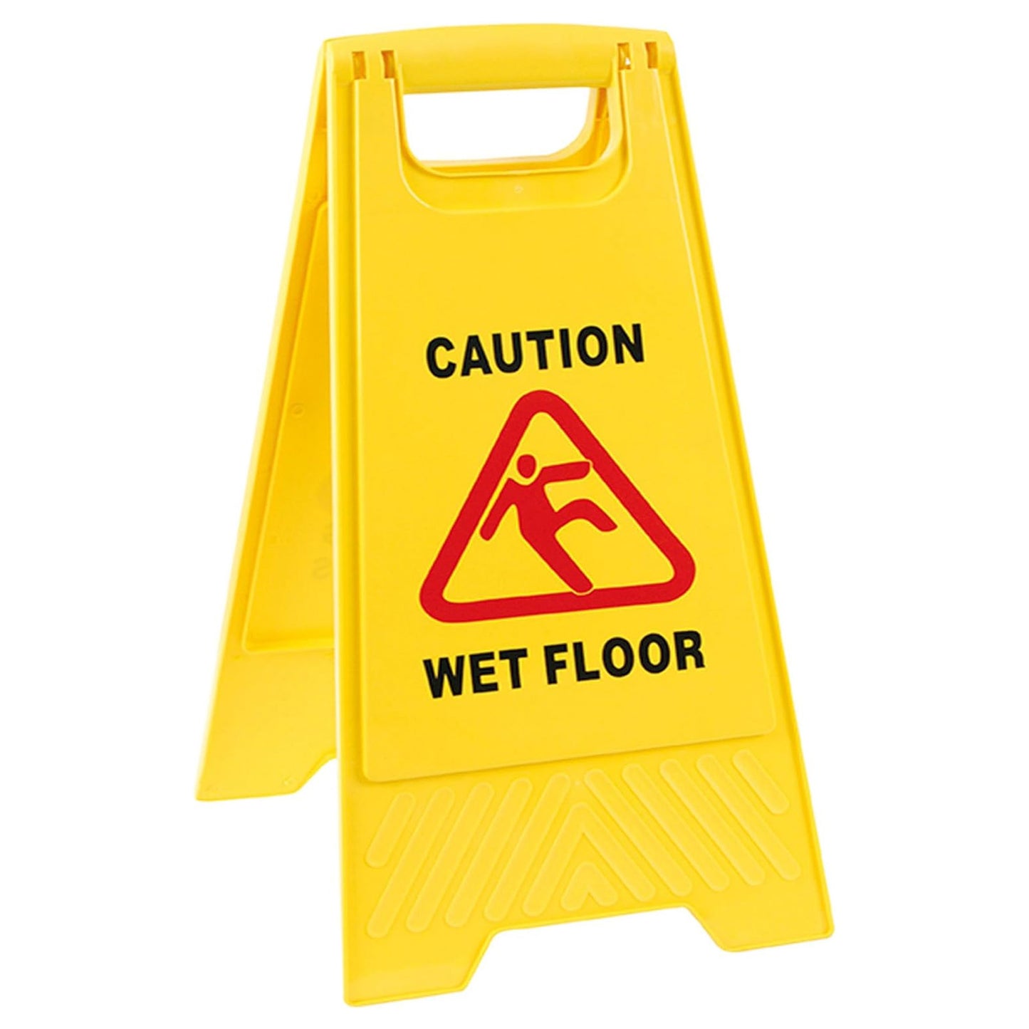 'A' Frame Double Sided Yellow Wet Floor Warning Sign