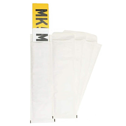 White Padded Bubble Lined 535mmx180mm Number Plate Envelopes