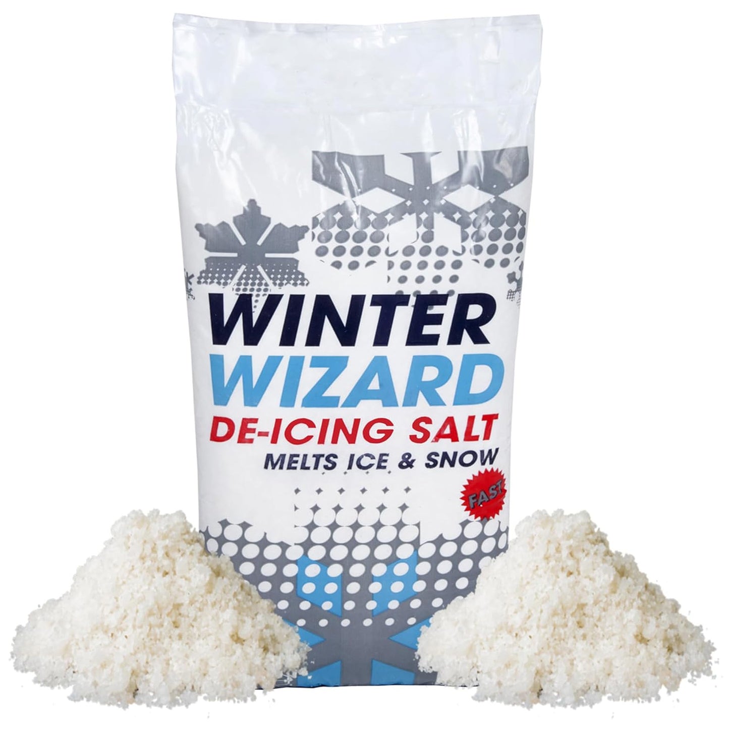 De-Icing Winter Salt White Grit Rock Salt Ice & Snow Remover Ideal for Roads, Driveways & Paths