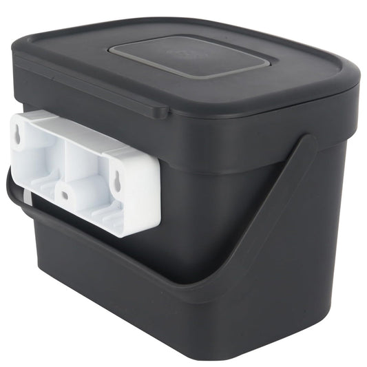 6L Food Waste Kitchen Compost Caddy Bin Wall Mountable
