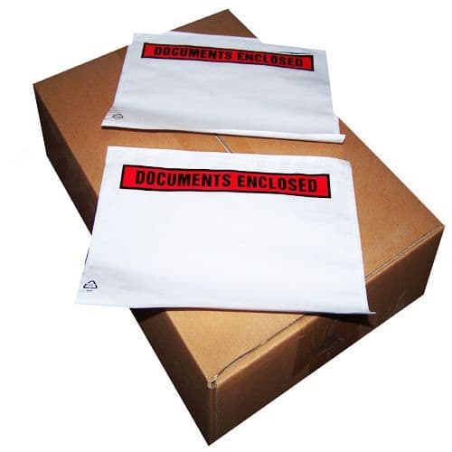 A5 Printed Document Enclosed Wallets (162 x 225mm)