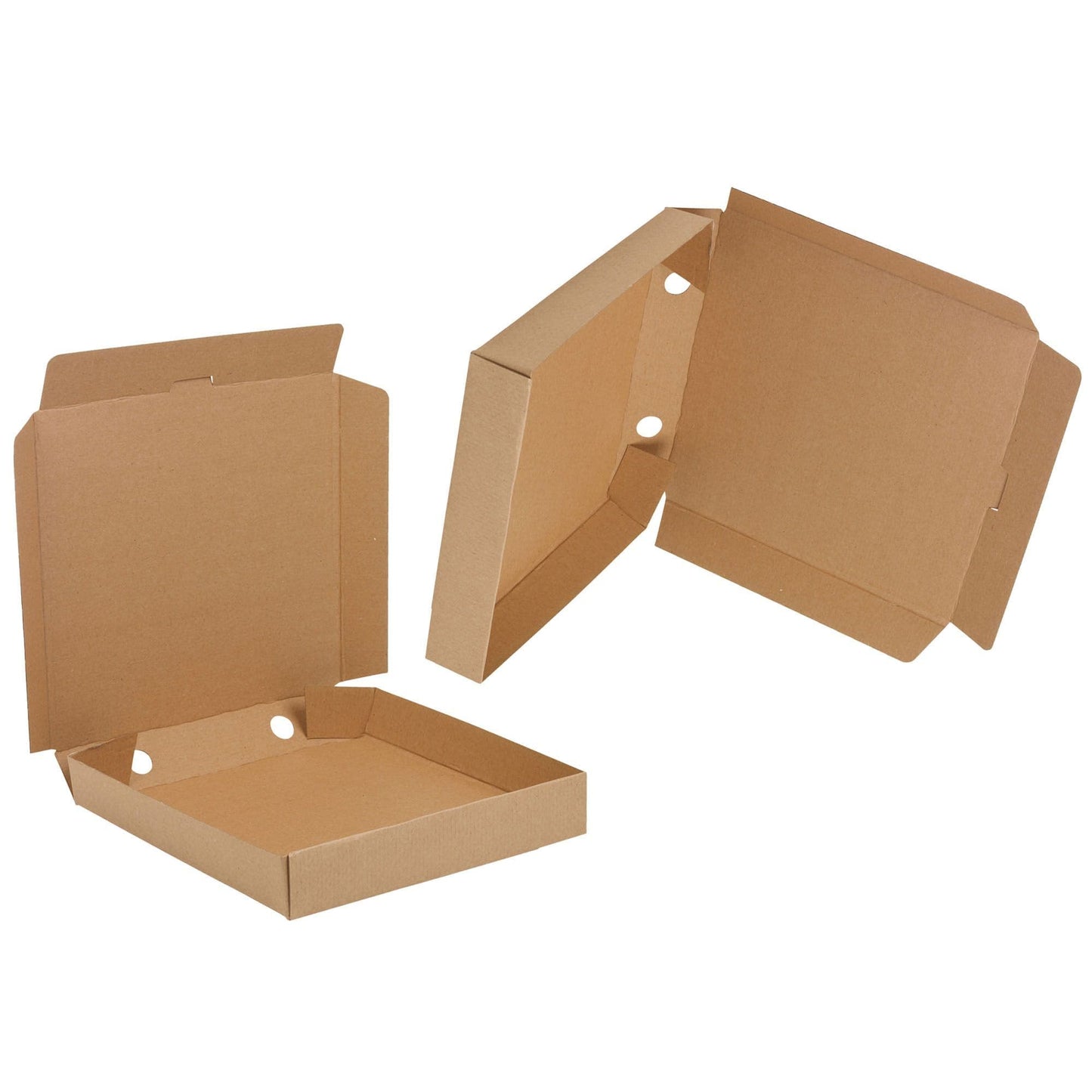 BROWN Plain Pizza Boxes