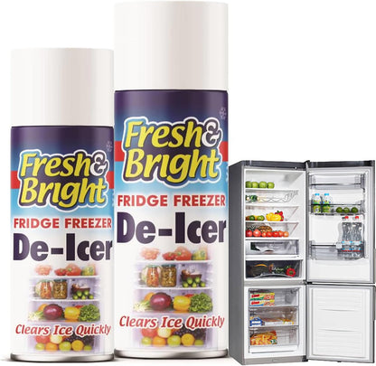 200ml Fridge Freezer De-Icer Spray Quick Ice Remover Anti-Bacterial Fridge Cleaner