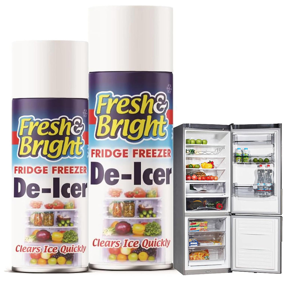 200ml Fridge Freezer De-Icer Spray Quick Ice Remover Anti-Bacterial Fridge Cleaner