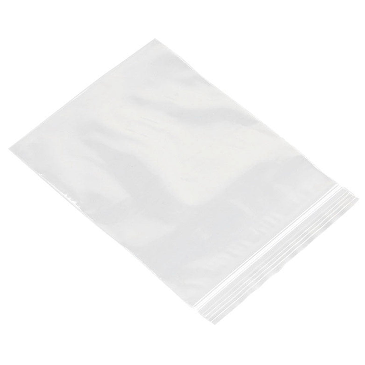 9 x 12.75" A4 Clear Polythene Grip Seal Bags