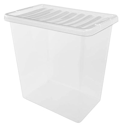 Heavy Duty Multipurpose Home Office Clear Plastic Storage Containers With Lids