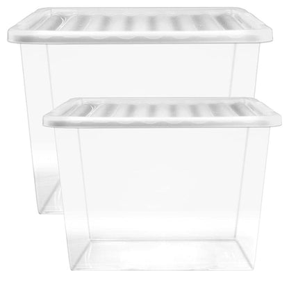 Heavy Duty Multipurpose Home Office Clear Plastic Storage Containers With Lids
