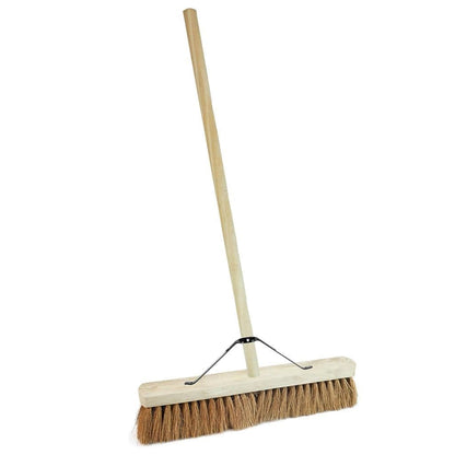 Soft Or Hard Bristle 18",24" Or 36" Long Handle Indoor Outdoor Sweeping Brush