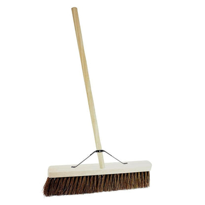 Soft Or Hard Bristle 18",24" Or 36" Long Handle Indoor Outdoor Sweeping Brush