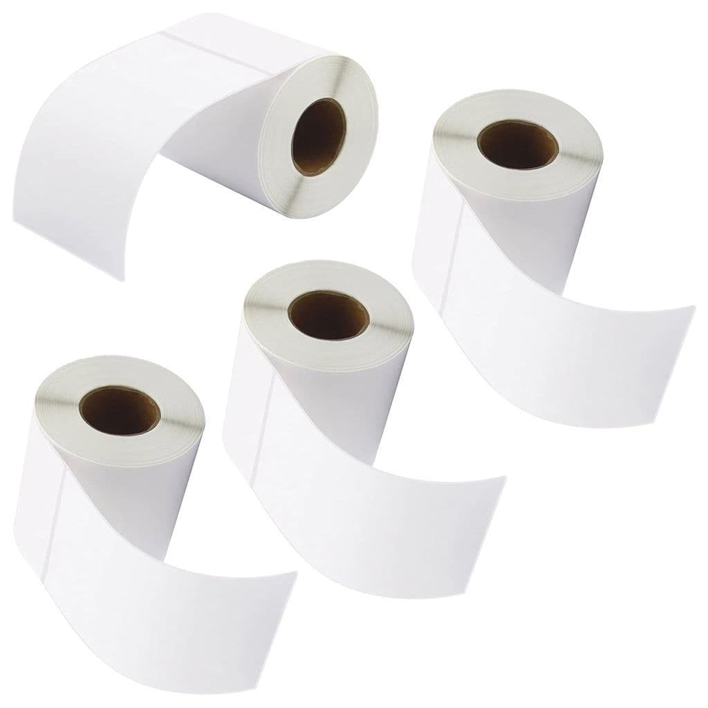 Thermal Printer Labels 4"x6" Blank Address Shipping Label Rolls