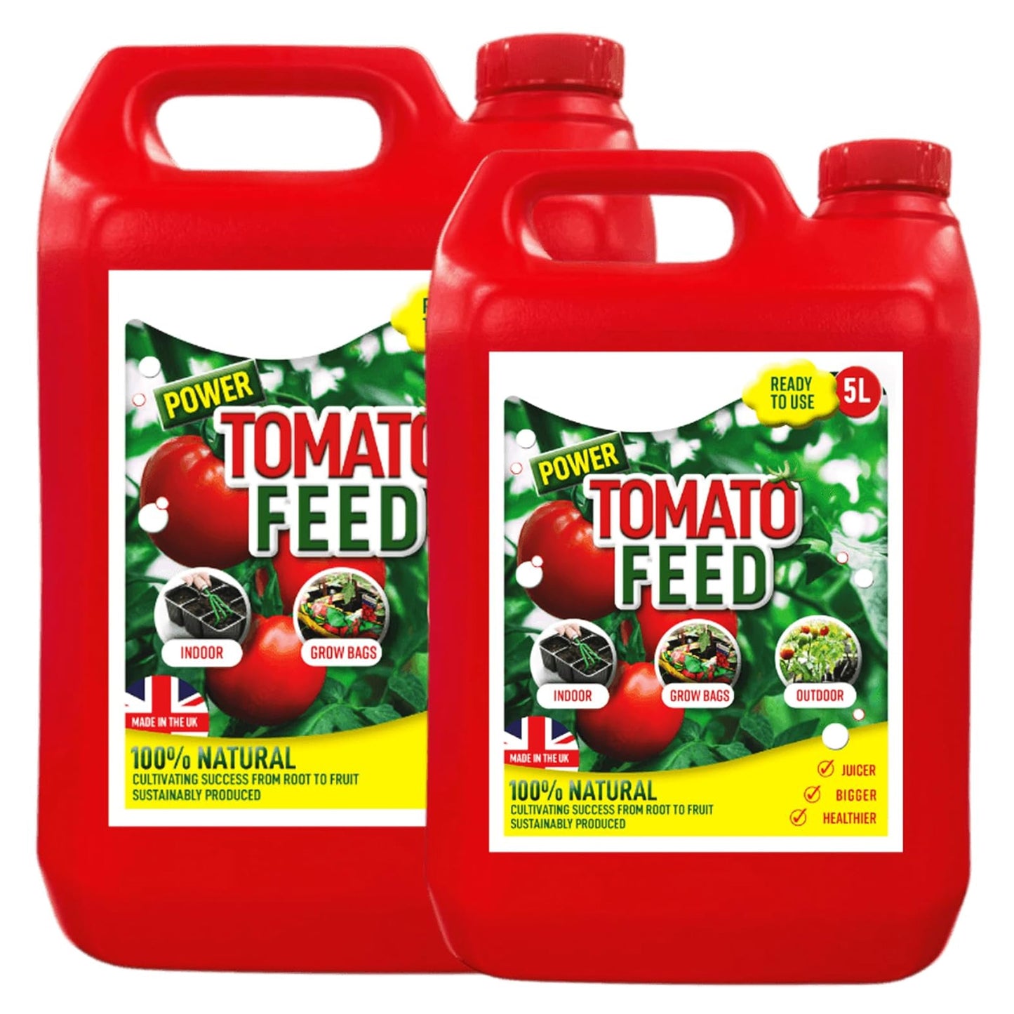 5L Rapid Ready To Use Tomato Feed Healthy Plant Feed Nutrient Packed